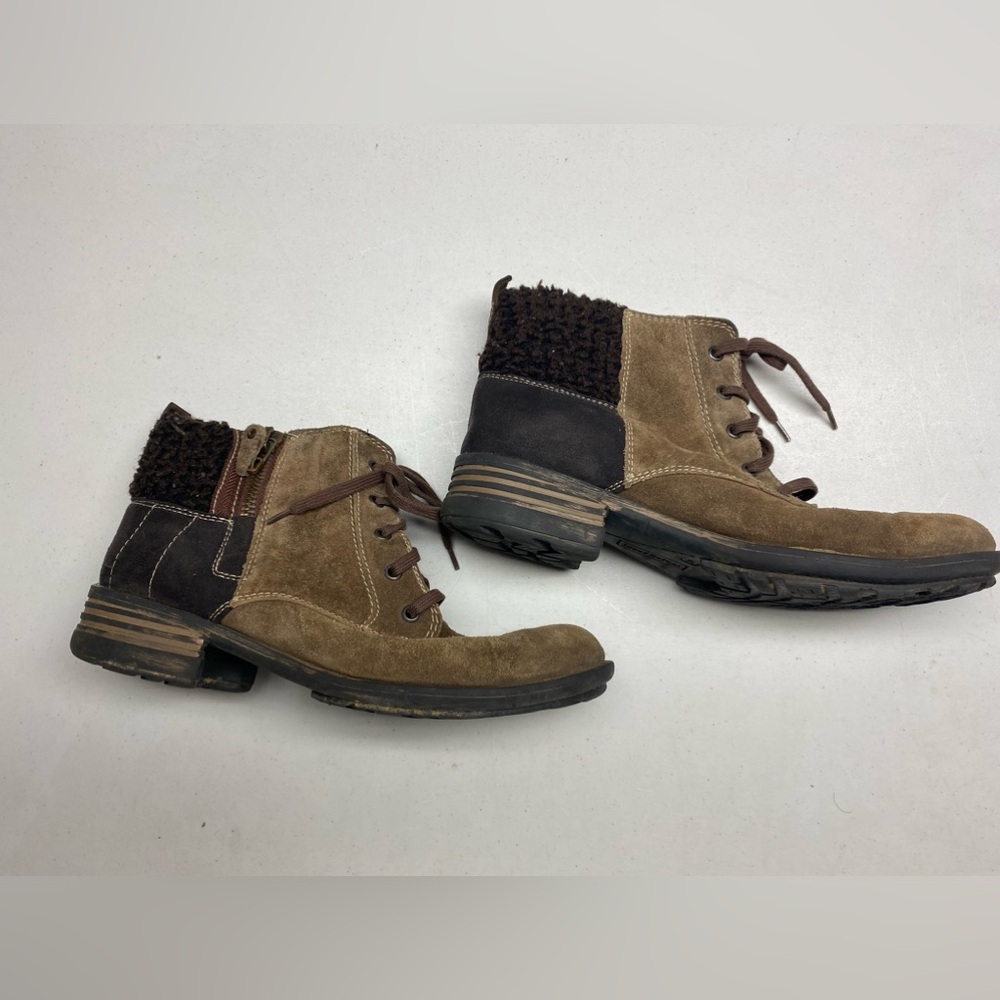 Josef Seibel BRN Suede Lined Ankle Boots, EU 40 / US 9 Spring Sale